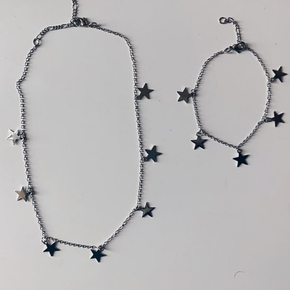 Brandy Melville Choker and Bracelet Set